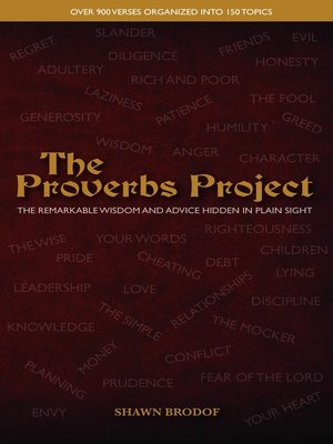 cover image of The Proverbs Project